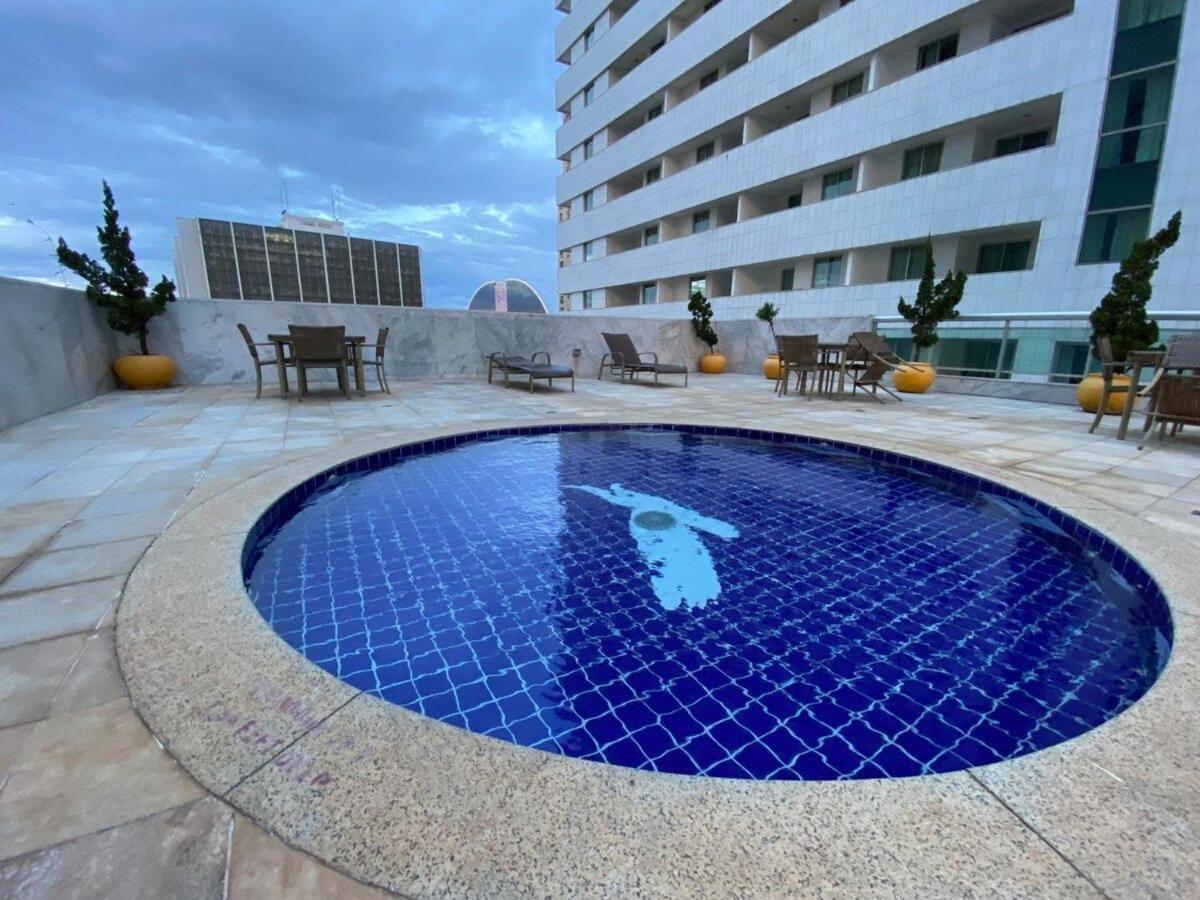 Flat Encantador No 11º Com Vista Pra Torre De Tv Brasília Exterior photo