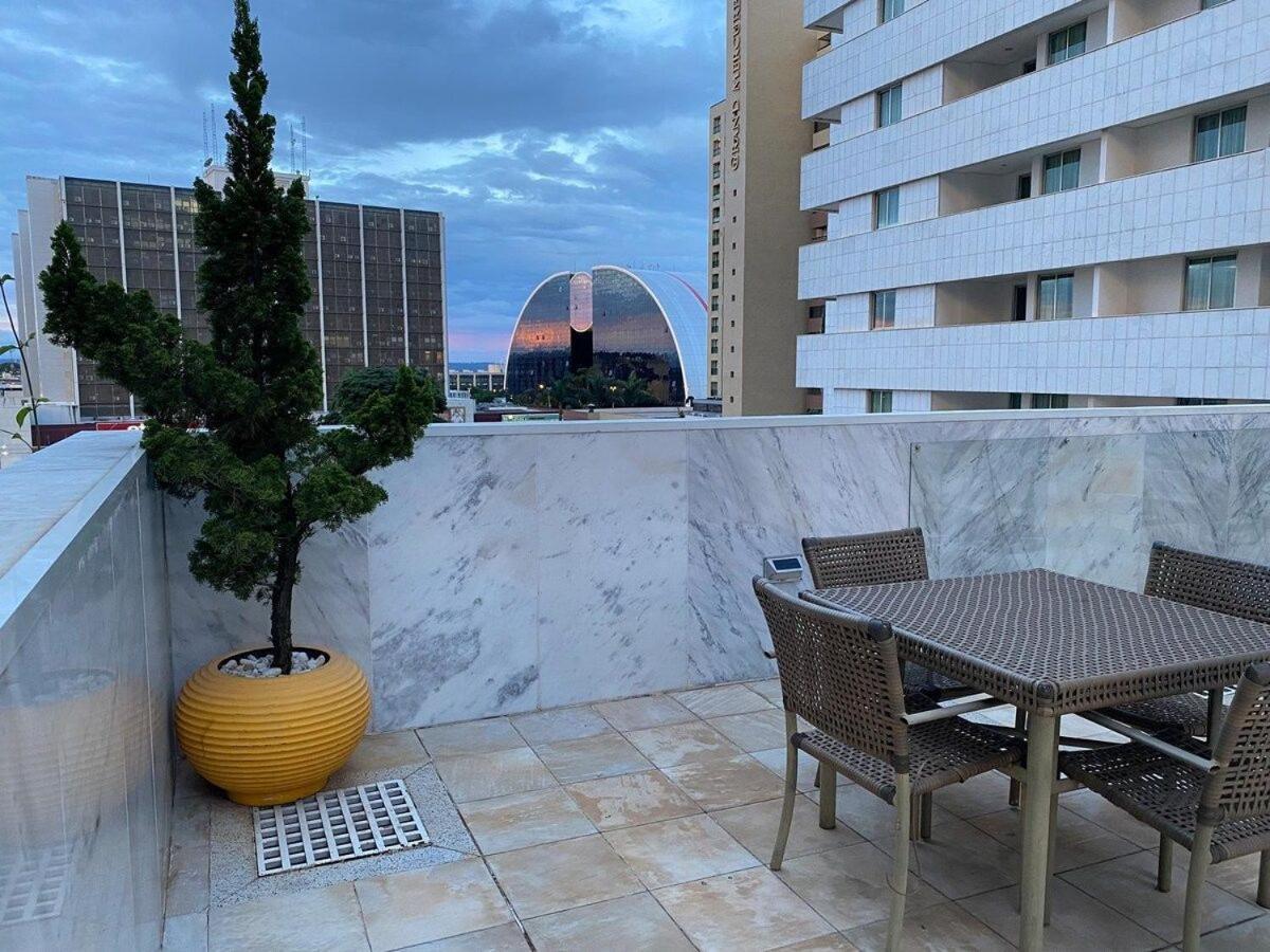 Flat Encantador No 11º Com Vista Pra Torre De Tv Brasília Exterior photo