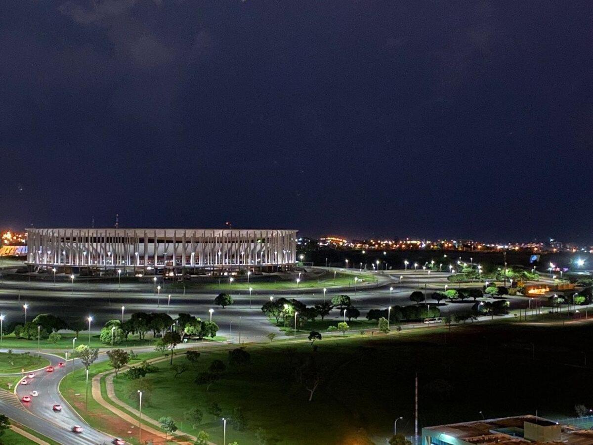 Flat Encantador No 11º Com Vista Pra Torre De Tv Brasília Exterior photo